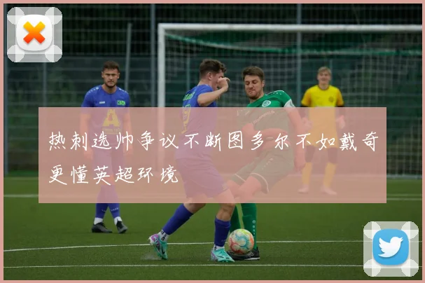 热刺选帅争议不断图多尔不如戴奇更懂英超环境