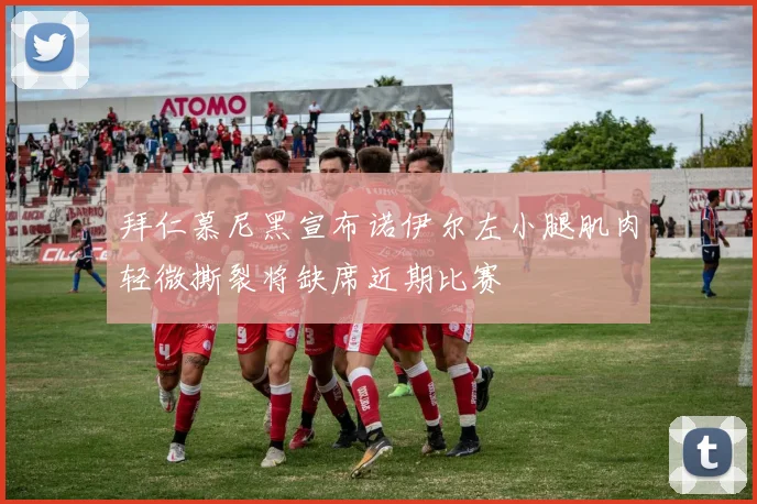 拜仁慕尼黑宣布诺伊尔左小腿肌肉轻微撕裂将缺席近期比赛